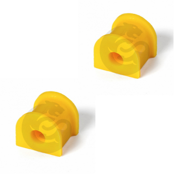 Set of 2 Polyurethane bushing sway bar, front suspension I.D. = 19 mm, OEM MR244120, 3-01-882