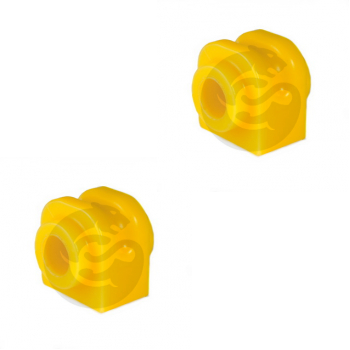 Set of 2 Polyurethane bushing sway bar, front suspension, OEM 4743 163AB, 35-01-3168