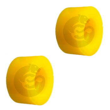 Set of 2 Polyurethane bushing rear suspension, shock absorber, upper mount, upper and lower, DODGE CALIBER, JEEP COMPASS, PATRIOT, MOPAR OEM 5085525AA, 35-03-3471