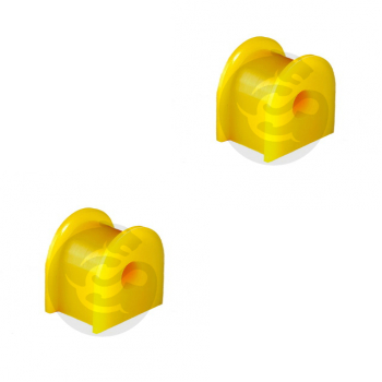 Set of 2 Polyurethane bushing sway bar, DODGE CALIBER, JEEP PATRIOT, COMPASS rear suspension I.D. = 14,5 mm, MOPAR 5105108AD, 36-01-2246