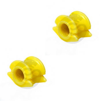 Set of 2 Polyurethane bushing front suspension, sway bar, OEM 1 311 229 080, 38-01-3297