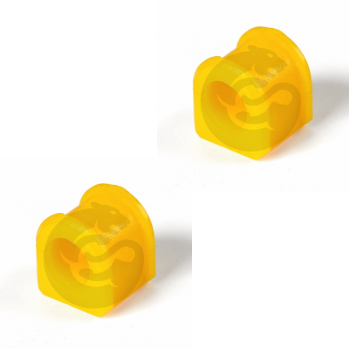 Set of 2 Polyurethane bushing sway bar rear suspension I.D. = 21 mm MAZDA PREMACY; BIANTE; OEM C256-28-156; Siberian bushing 4-01-1136