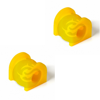 Set of 2 Polyurethane bushing sway bar, rear suspension I.D. = 21 mm, OEM G21D-28-156A, 4-01-1144