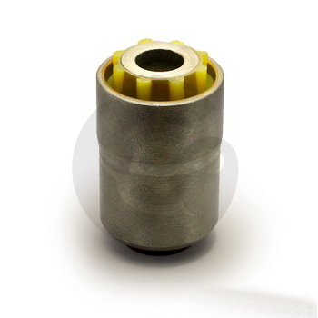 Polyurethane bushing rear suspension, low control arm (sub spring), mount to body, OEM 1548460, 4-06-2861