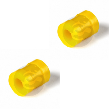 Set of 2 Polyurethane bushing sway bar, rear suspension, end bushing and mount to body I.D. = 13 mm, ISUZU MU; WIZARD; OEM 8-97140-089-1; 5-01-2205