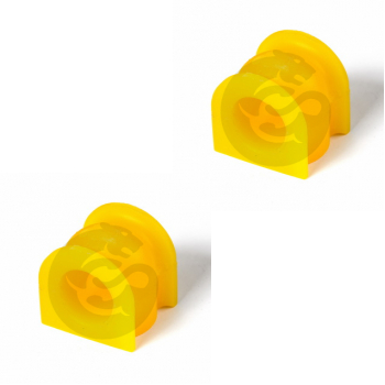 Set of 2 Polyurethane bushing sway bar, front suspension I.D. = 27 mm, OEM 51306-S2G-013, 7-01-1051