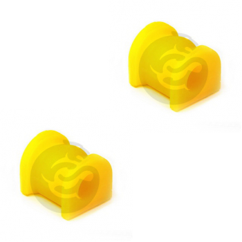 Set of 2 Polyurethane bushing sway bar, front suspension I.D. = 24,2 mm, OEM 51306-S2H-003, 7-01-1052