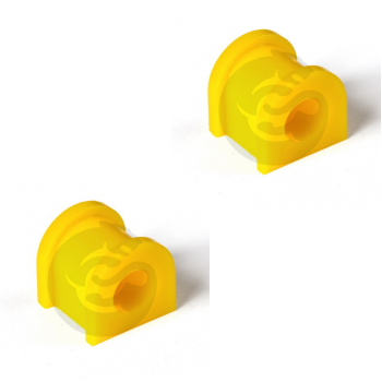 Set of 2 Polyurethane bushing sway bar, rear suspension I.D. = 21 mm, OEM 52315-S2H-003, 7-01-1065