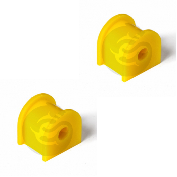 Set of 2 Polyurethane bushing sway bar, rear suspension I.D. = 13 mm, OEM 52315-S2H-013, 7-01-1066