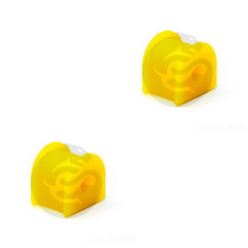 Set of 2 Polyurethane bushing sway bar, rear suspension I.D. = 12 mm, OEM 52315-S7H-003, 7-01-1068
