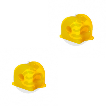 Set of 2 Polyurethane bushing sway bar, front suspension, OEM 51306-TV0-E01, 7-01-3245