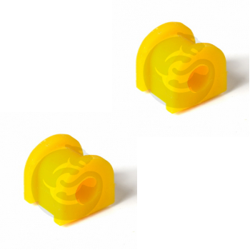 Set of 2 Polyurethane bushing sway bar, rear suspension I.D. = 15 mm, OEM 52315-S04-N00, 7-01-336