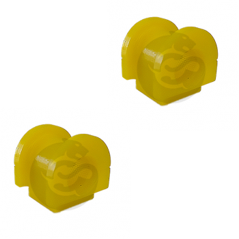 Set of 2 Polyurethane bushing front suspension, sway bar, OEM 51306-S1E-E00, 7-01-3436