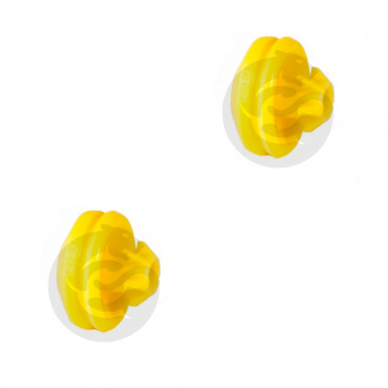 Set of 2 Polyurethane bushing shock absorber rear suspension, upper mount, upper, OEM 52725-SMG-E01, 7-03-3098