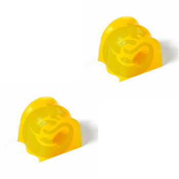 Set of Set of 2 Polyurethane bushing sway bar, front suspension I.D. = 20 mm, SUBARU FORESTER, LEGACY, OUTBACK, IMPREZA, OEM 20401AC010, 8-01-281