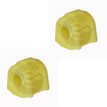 Set of 2 Polyurethane bushing sway bar, front suspension, OEM 20414FJ010, 8-01-3746