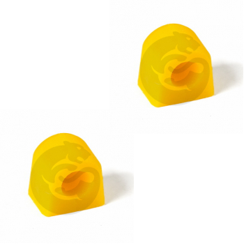 Set of 2 Polyurethane bushing sway bar, front suspension I.D. = 18 mm, OEM 21047GA821, 8-01-382