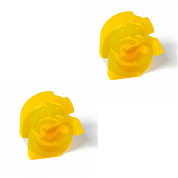Set of 2 Polyurethane bushing sway bar, SUZUKI SWIFT, SPLASH, front suspension I.D. = 20,5 mm, 42431-57K20, 42431-51K00, 9-01-2178