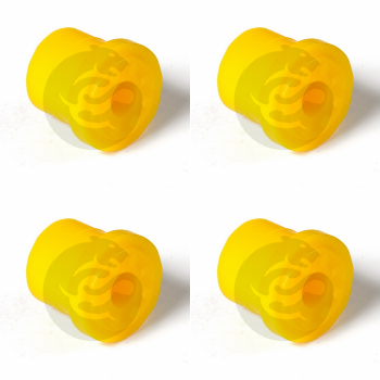 Set of 4 Polyurethane bushing front suspension, leafspring, OEM 09305-13002, 9-10-348